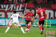 中超联赛：成都蓉城队1：2不敌天津津门虎队